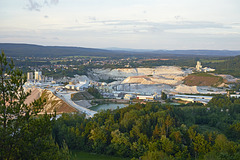 Kaolin Tagebau /open pit , Hirschau-D