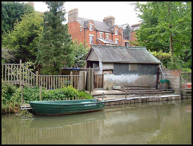 boats at the bottom of my garden