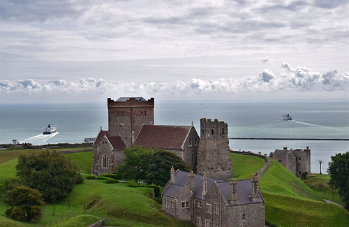 View from Dover Castle