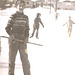 Kids skating in the park, c. 1958