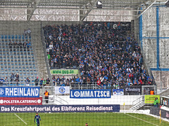 Gästeblock vom FC Schalke 04