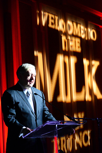 OU President M. Duane Nellis spoke