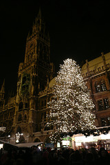 Marienplatz At Night