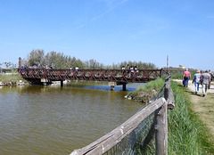 Brücke zum Naturschutzgebiet