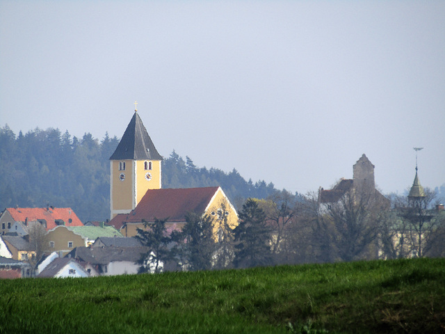 Blick zum Ortsteil Leonberg