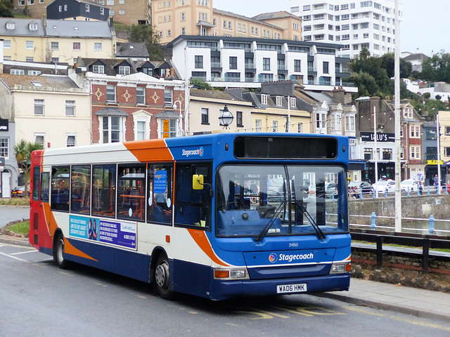 Stagecoach 34861 in Torquay - 19 September 2020