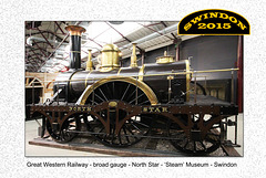GWR North Star Steam Swindon 18 8 2015