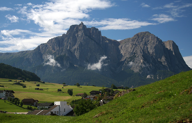 Schlern from Friedensweg