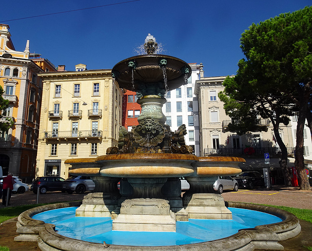 Brunnen des Antonio Boss in Lugano