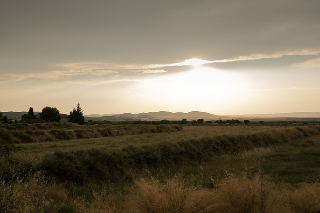 Belchite & The Evening