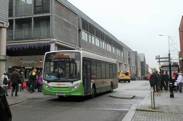 Stephensons 431 (EU10 NVP) in Bury St. Edmunds - 23 Nov 2019 (P1060074)