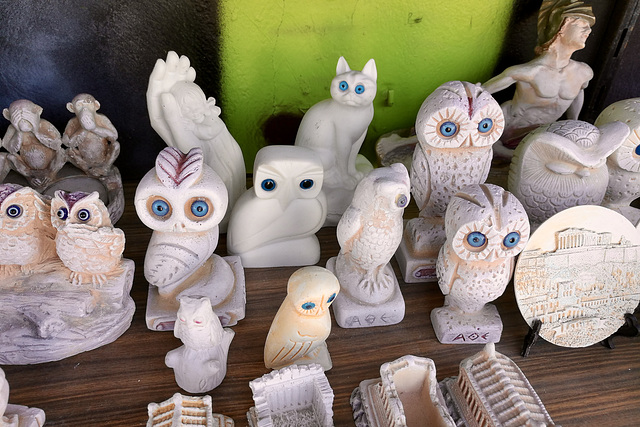 Athens 2020 – Cat amongst the owls