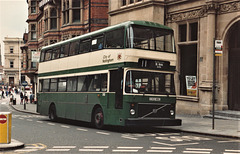 Nottingham City Transport 312 (C312 NRC) in Nottingham – 25 Jul 1987 (52-6)