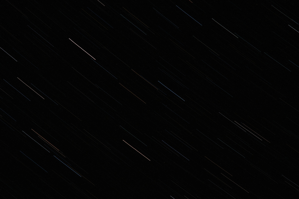 Langzeitaufnahme, Nacht, Braunlage