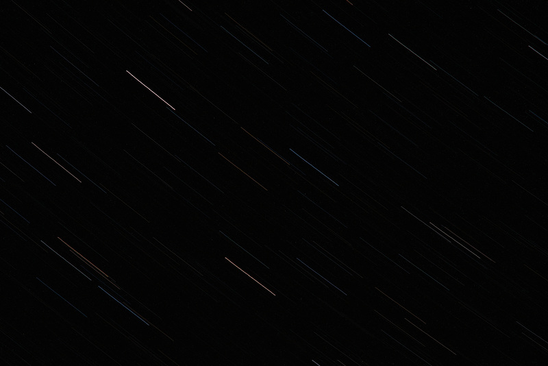 Langzeitaufnahme, Nacht, Braunlage