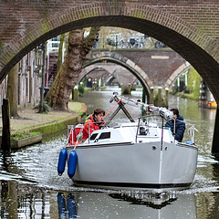 Segelturn über die Kanäle von Utrecht (PiP)