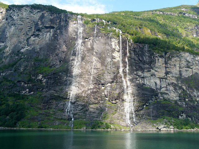 Wasserfälle  "Sieben Schwestern"