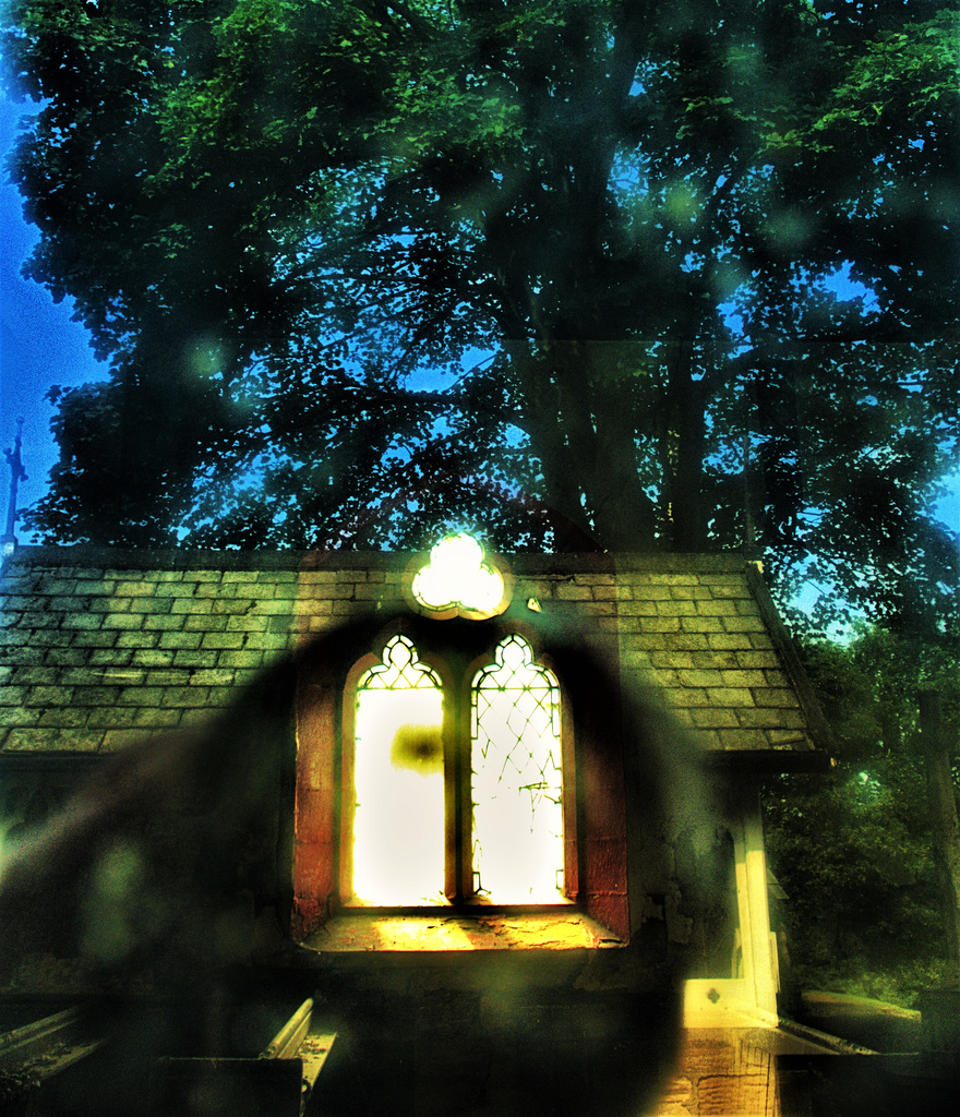 Look Inside. Reflect Outside. Chapel. Cemetery