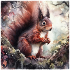 red squirrel