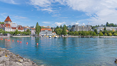 Blick vom Quai über den Alten Hafen ... P.i.P. (© Buelipix)
