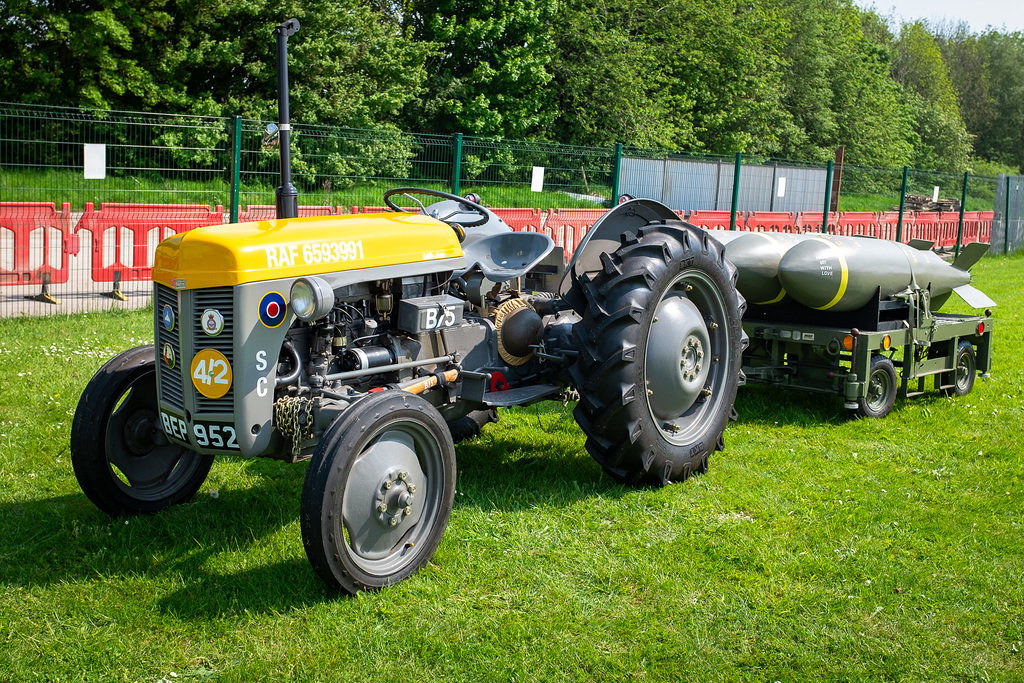 RAF Tractor and trailer