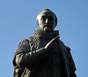 Detail of the Statue of "William the Silent" on the Voorhees Mall, May 2015