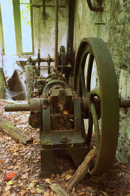 Pompe hydraulique du Palais Briau