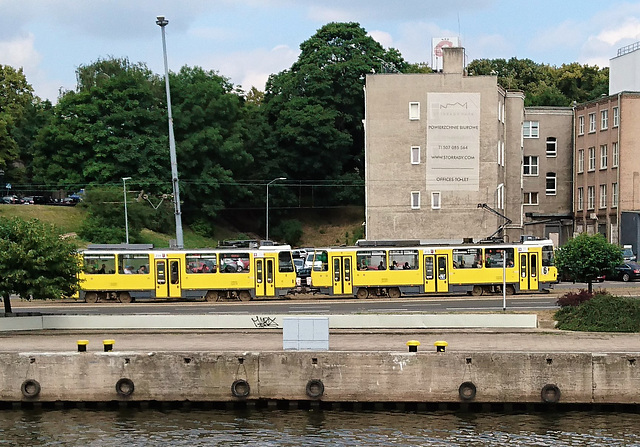 Straßenbahn in Stettin