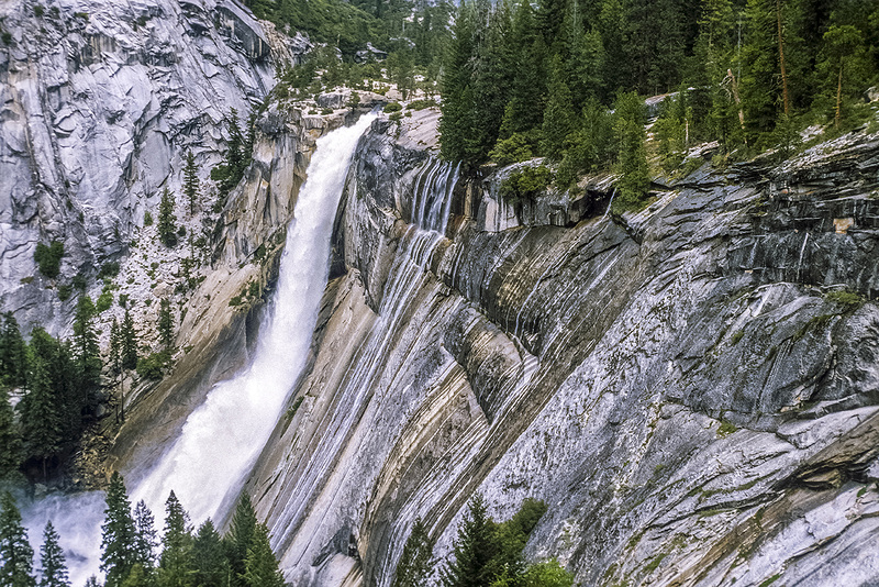 Yosemite - Nevada Fall - 1986