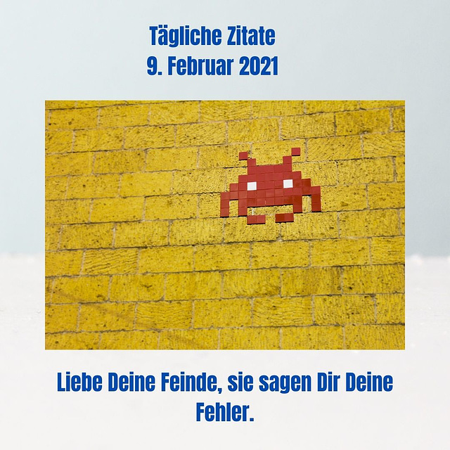 Tägliche Zitate 9. Februar 2021