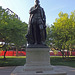 Statue of "William the Silent" on the Voorhees Mall, May 2015