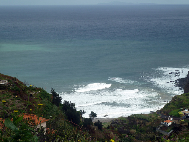 Der Atlantik auf der Nordseite der Insel