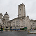 Port of Liverpool Building, George's Dock Building and Royal Liver Building