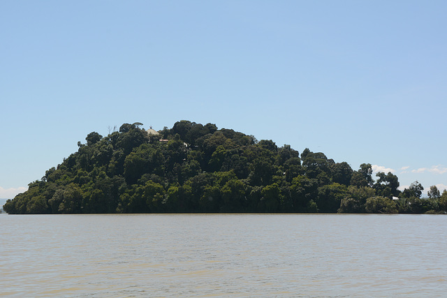Ethiopia, Island of Kebran Gabriel on the Lake of Tana