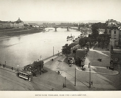 Album von Dresden: Brühl'sche Terrasse