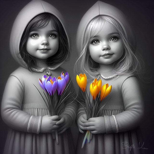 ⊱✿ lovely flower girls ✿ ❁  ✾ ❃