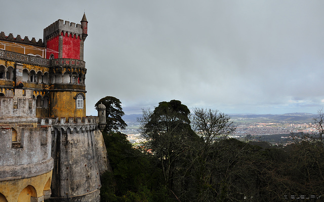 Sintra – Aussicht vom Palácio da Pena (© Buelipix)