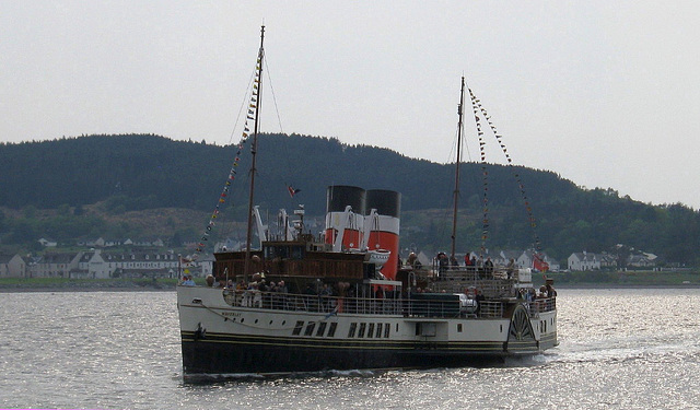 P.S. "Waverley" arrives at Kyle