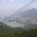 Cable Car Above Tung Chung