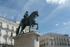 Carlos III Statue