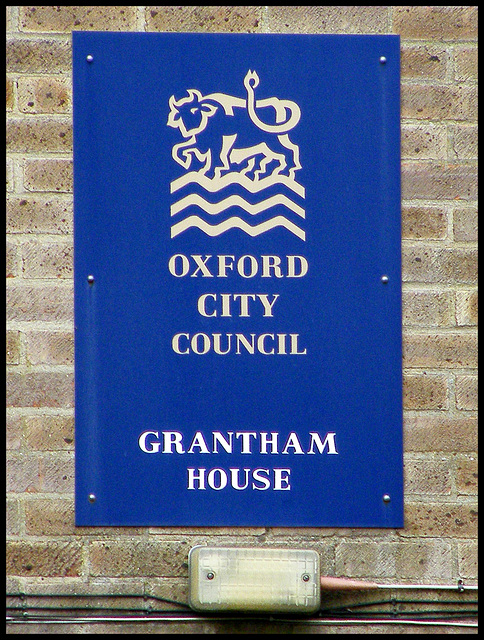 Grantham House sign