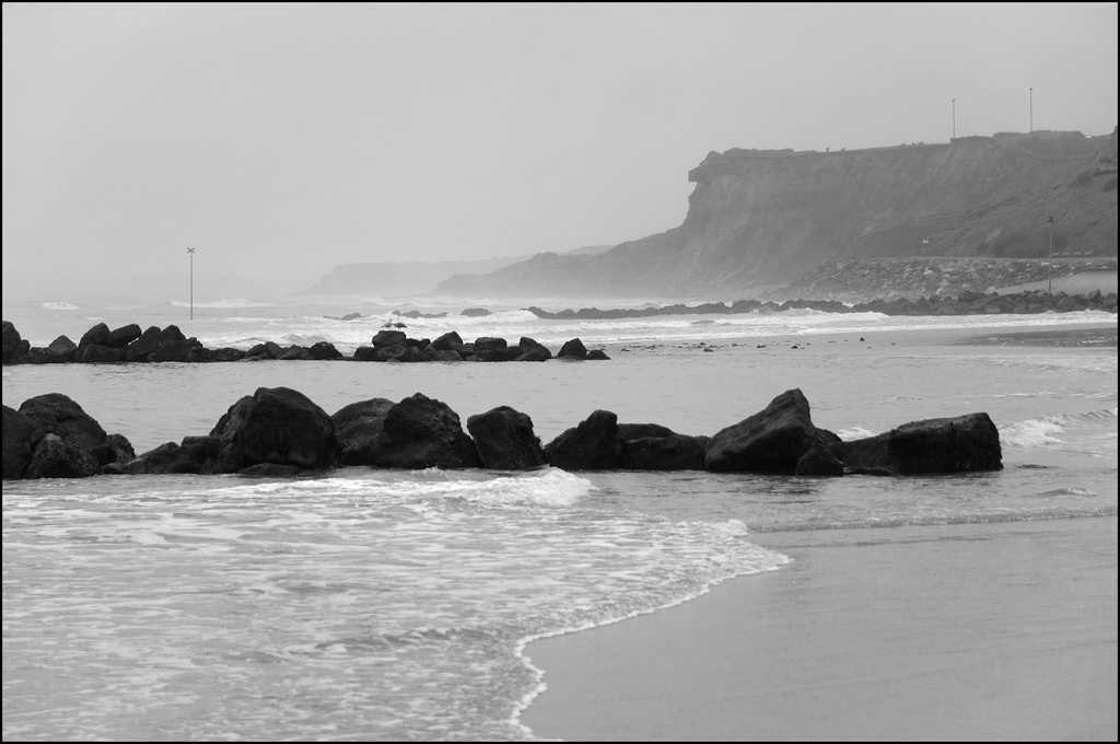 Plage de Wimereux, vers le nord