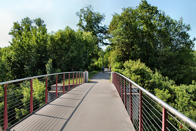 Radweg Erzbahntrasse, Brücke über der Hofstraße (Wanne-Eickel) / 21.05.2018