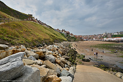 Tate Hill beach, Whitby harbour