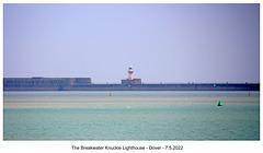 Dover - Breakwater Knuckle Lighthouse 7 5 2022