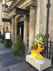 Owl at the Pump Room, Bath