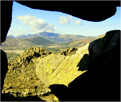 Iberian Peninsula rock window!