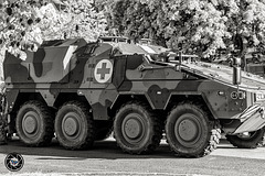 Armoured transport vehicle Boxer