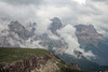 View SSE to Rosengarten group from Schlern