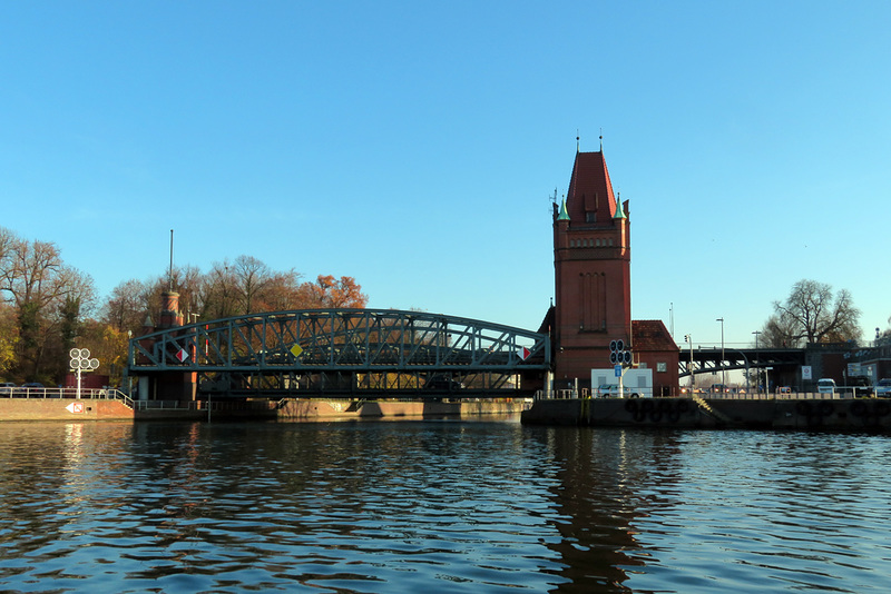 Hubbrücken in Lübeck